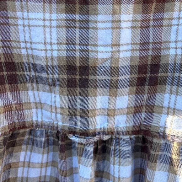 American Eagle plaid button up long sleeve size medium - Picture 8 of 8